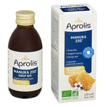 Sirop : miel de manuka, propolis, guarana