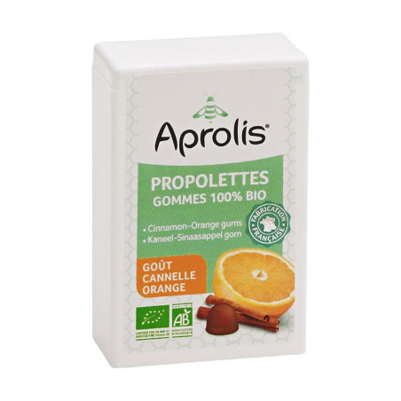 Propolettes Cannelle Orange Bio 50 g – Aprolis