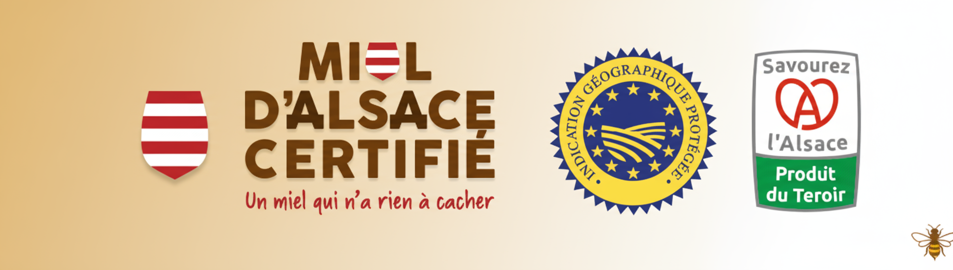 Miel d'Alsace certifié IGP
